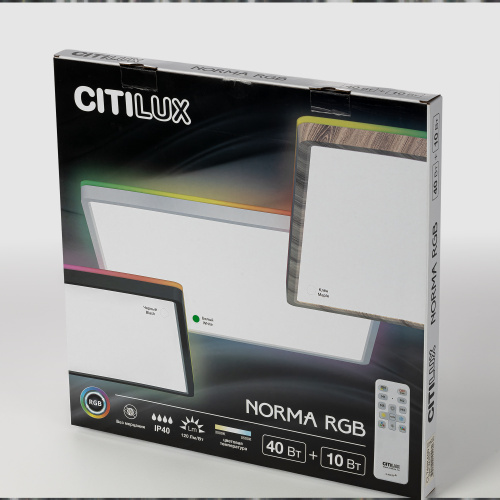 Citilux NORMA CL749K400 RGB Светильник с пультом Белый фото 14