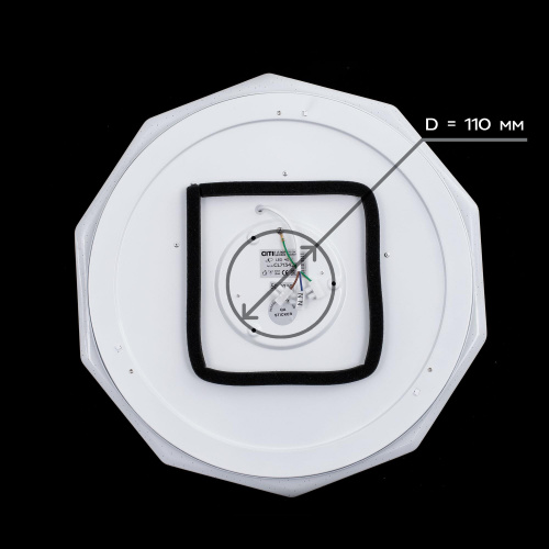 Citilux Диамант CL71340R Люстра светодиодная с пультом фото 7