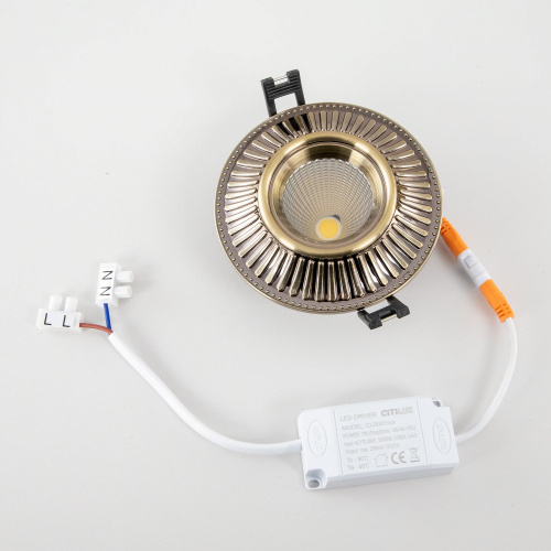 Citilux Дзета CLD042NW3 LED Встраиваемый светильник с диммером фото 14