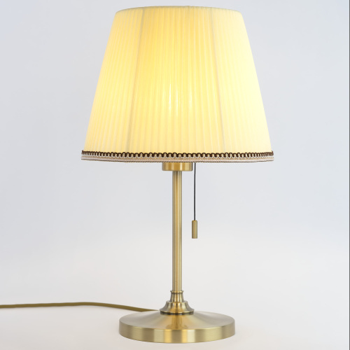 Citilux Линц CL402733 Настольная лампа бронза с кремовым абажуром фото 4