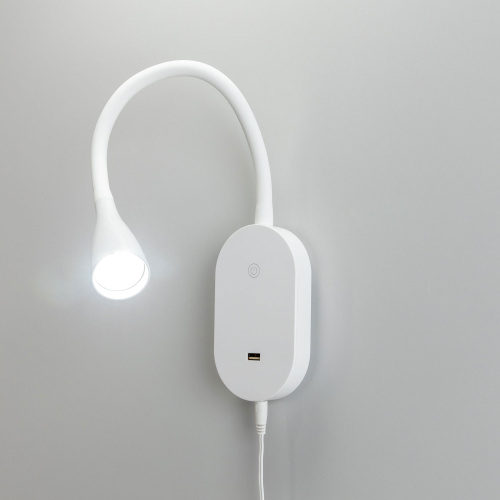 Citilux Рио CL704380N LED Светильник гибкий с USB Белый фото 10