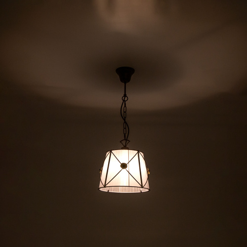 Citilux Дрезден CL409212 Подвесной светильник с белым абажуром фото 5