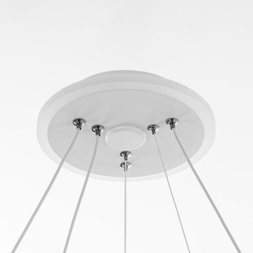 Citilux ТRIO CL215B060E LED Люстра подвесная с пультом Белая фото 11