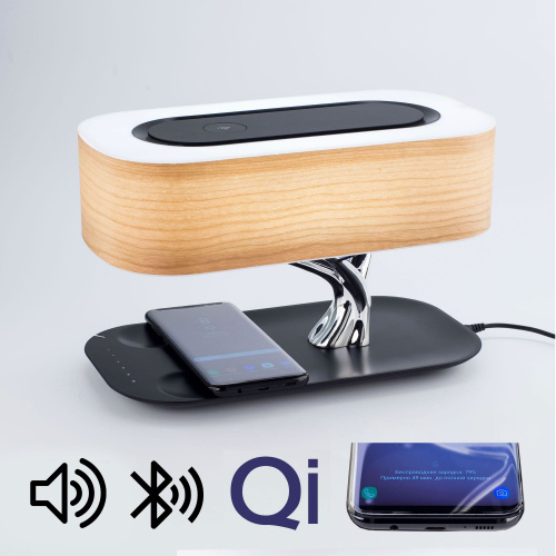 Citilux Ньютон CL803042 LED Настольная лампа Qi Bluetooth