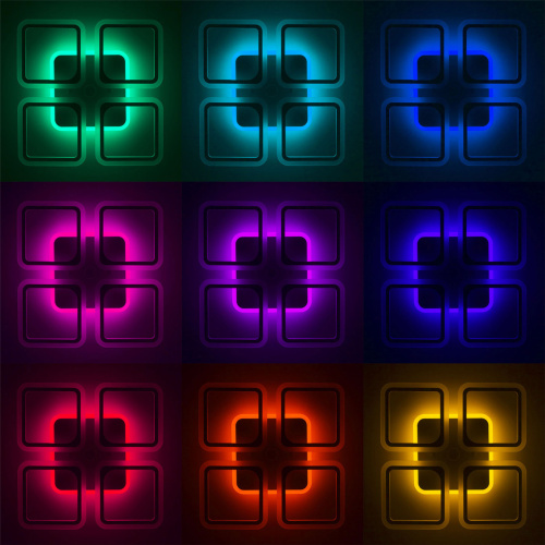 Citilux Марсель Смарт CL232A140E RGB Умная люстра Белая фото 27