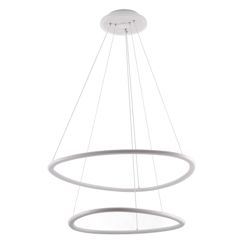 Citilux ТRIO CL215B060E LED Люстра подвесная с пультом Белая фото 3