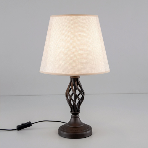 Citilux Вена CL402855 Настольная лампа с абажуром Венге фото 3