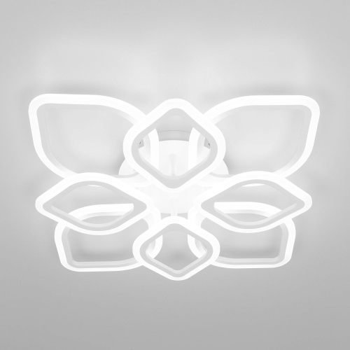 Citilux Ромби CL236180R LED Люстра с пультом Белая фото 3