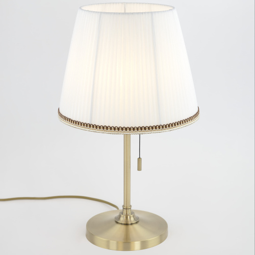 Citilux Линц CL402730 Настольная лампа бронза с белым абажуром фото 6