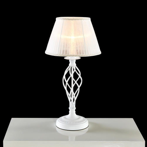 Citilux Ровена CL427810 Настольная лампа с абажуром Белая фото 2