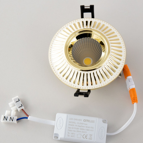 Citilux Дзета CLD042NW2 LED Встраиваемый светильник с диммером фото 19