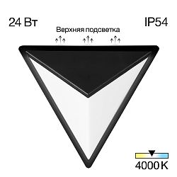 Citilux DOMUS CLU0804BK LED Уличный настенный светильник Чёрный