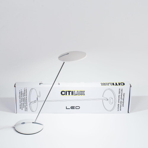 Citilux Ньютон CL803030 LED Настольный светильник с диммером Белый фото 8