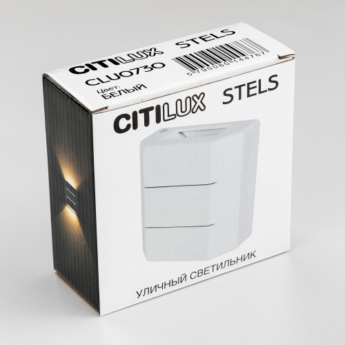 Citilux STELS CLU0730 LED Уличный настенный светильник Белый фото 10