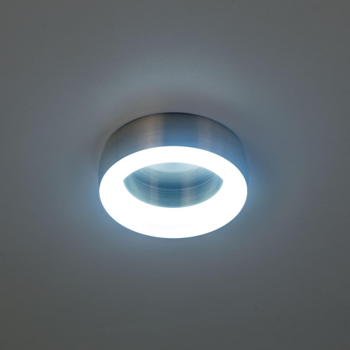 Citilux Болла CLD007N1 LED Встраиваемый светильник с диммером Матовый Хром фото 4