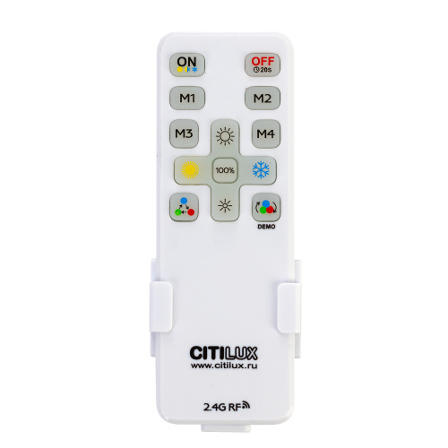 Citilux NORMA CL749601 LED RGB Светильник с пультом Чёрный фото 3