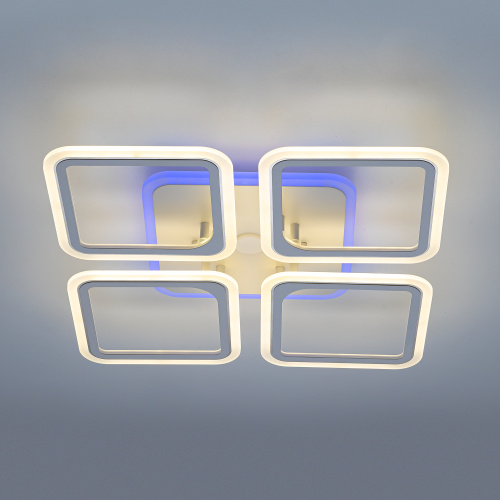 Citilux Марсель Смарт CL232A140E RGB Умная люстра Белая фото 5