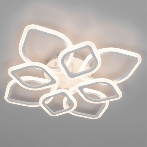 Citilux Ромби CL236180R LED Люстра с пультом Белая фото 7