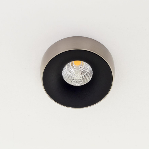 Citilux Гамма CLD004W4 Встраиваемый светильник с диммером Чёрный фото 6