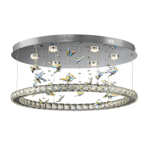 Citilux ETERA CL322050 LED Люстра хрустальная с пультом фото 8