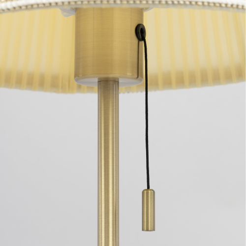 Citilux Линц CL402733 Настольная лампа бронза с кремовым абажуром фото 10